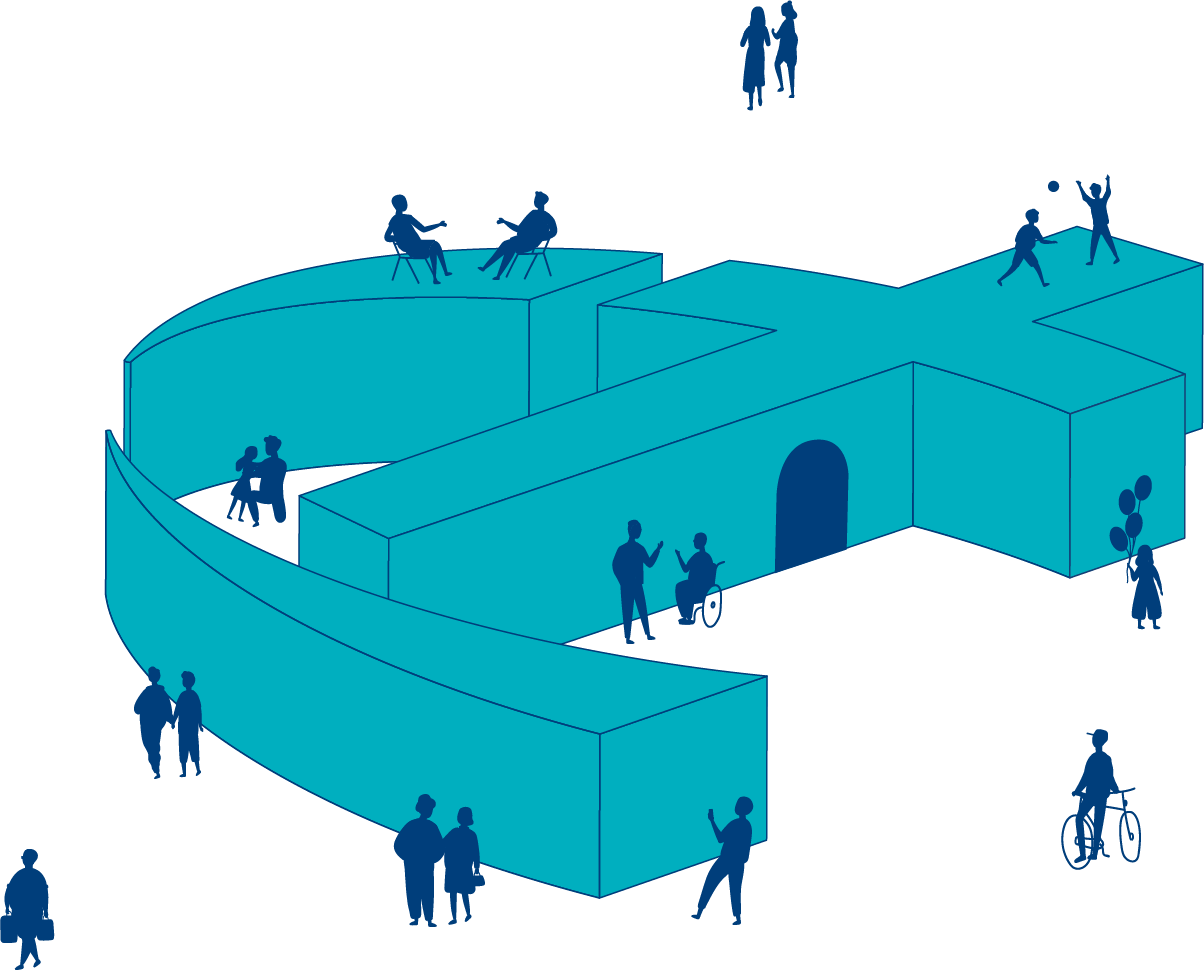 bauwerk Illustration Gebäude Startseite